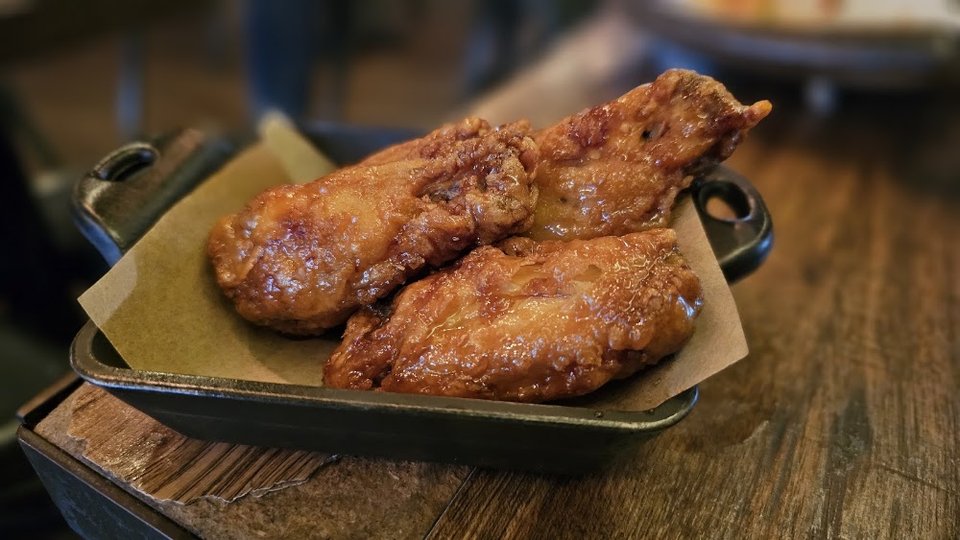 Chicken Wings with Soy Garlic