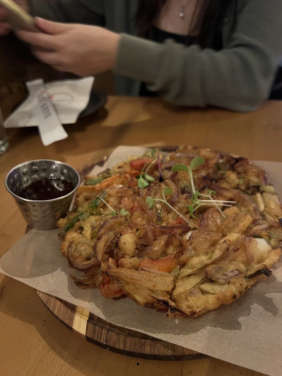 Seafood Pancake